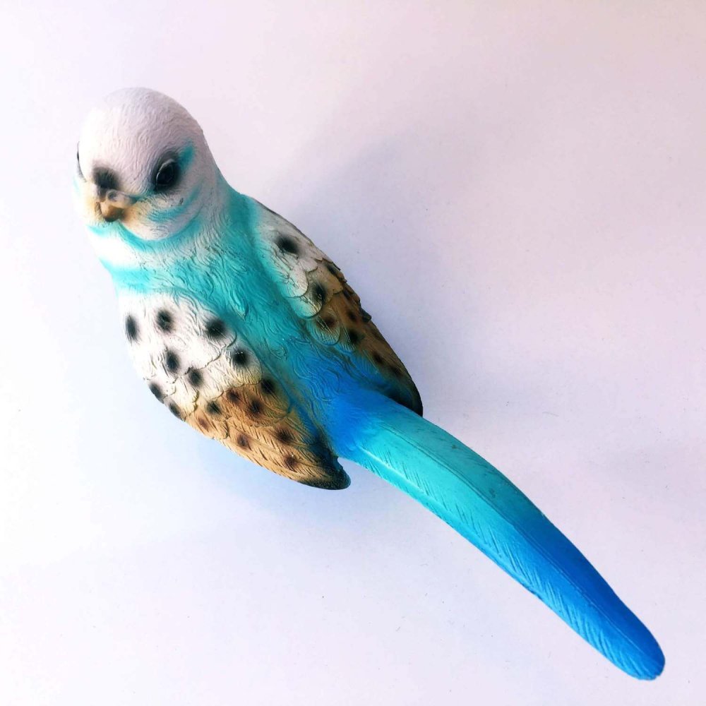 Toptan Ahşap Dekoratif Muhabbet Kuşu