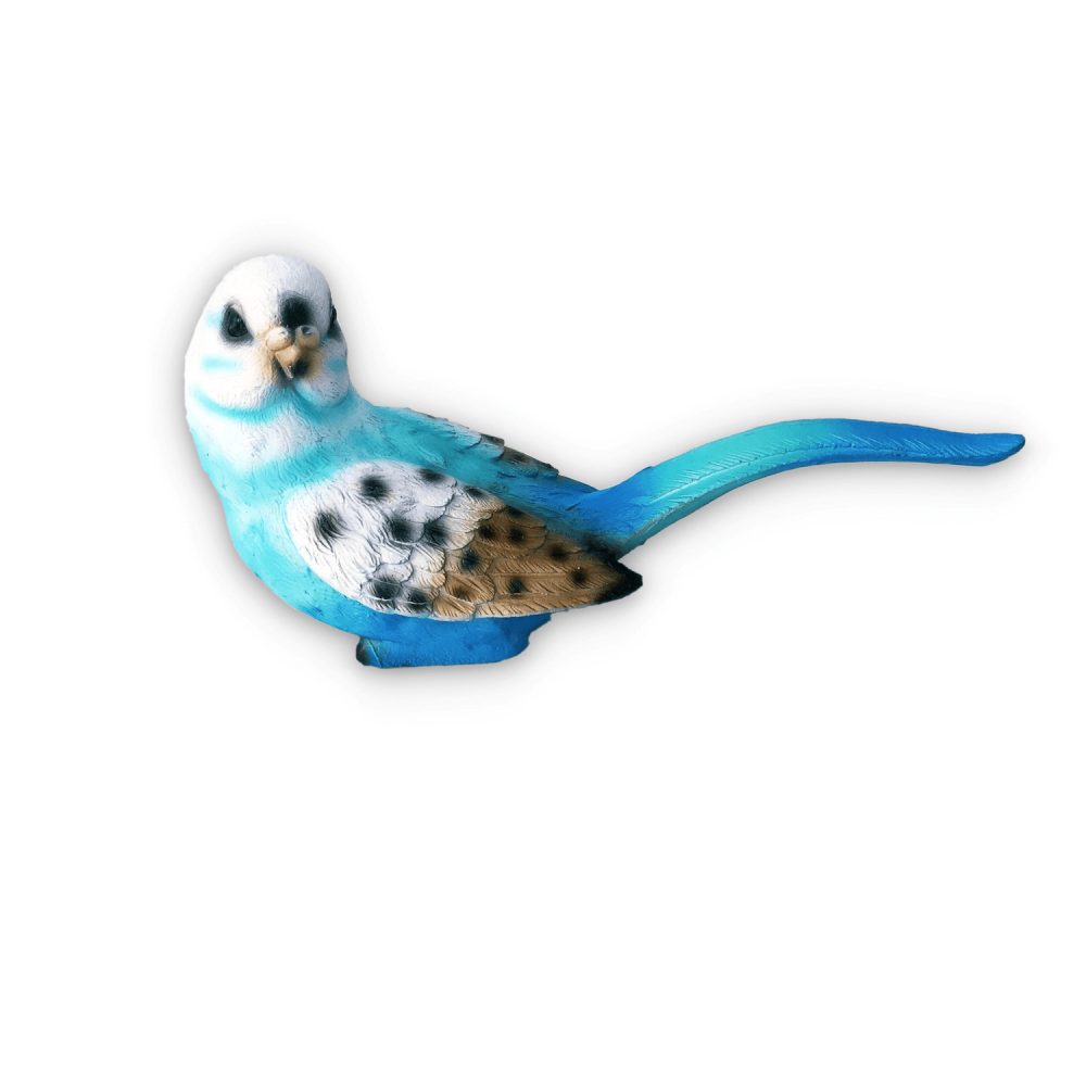 Toptan Ahşap Dekoratif Muhabbet Kuşu