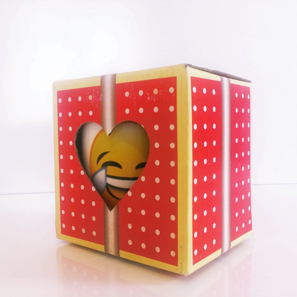 Gülen Yüz Emojili Kupa Bardak