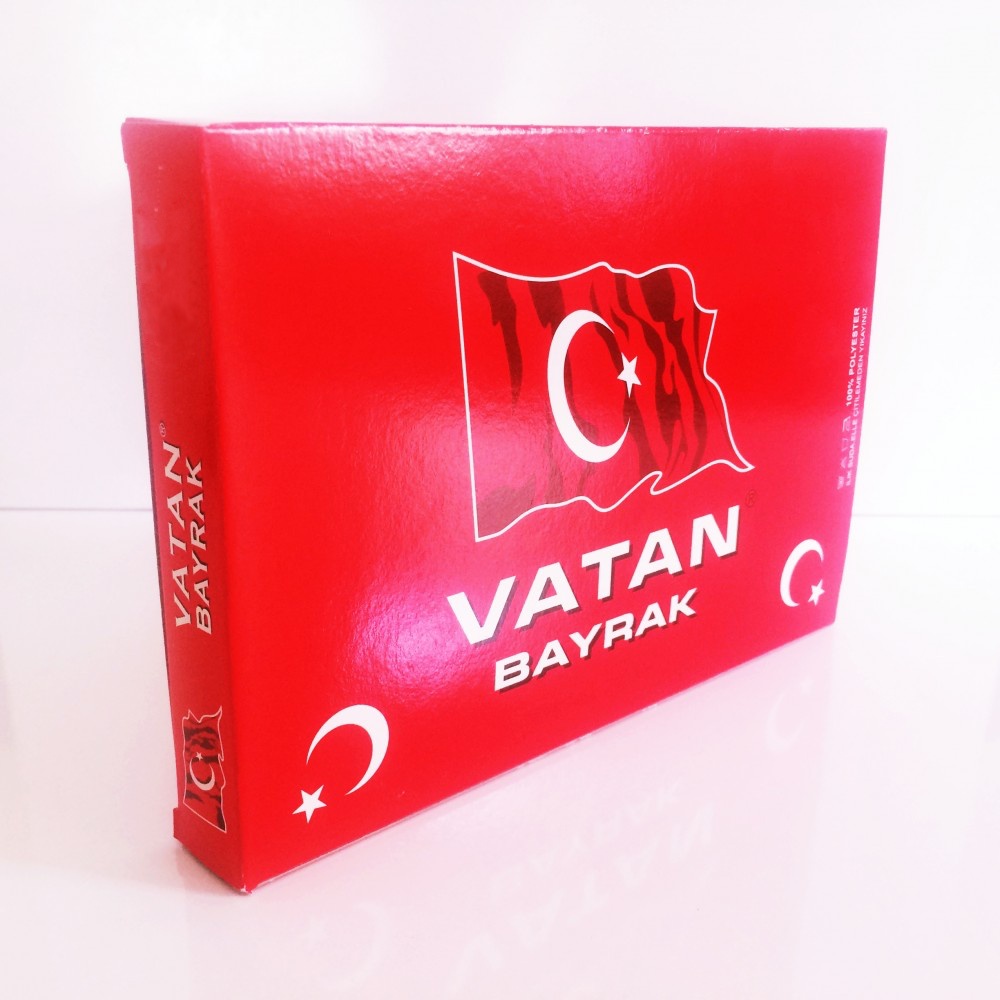 Kumaş Türk Bayrağı 60x90