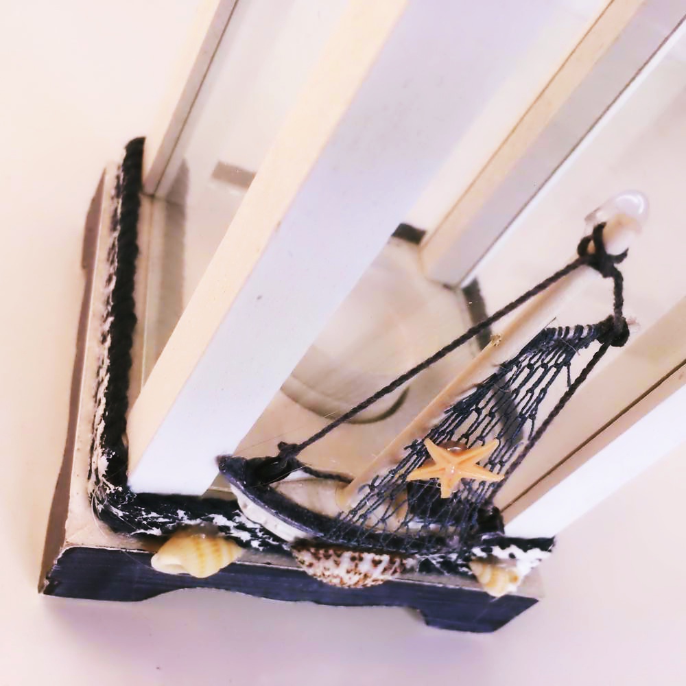 Toptan Ahşap Fener Mumluk Yelkenli