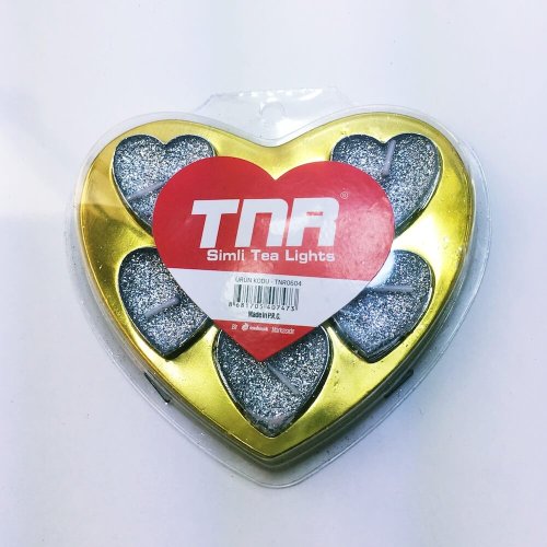 Simli Kalpli Mum 6'lı Paket