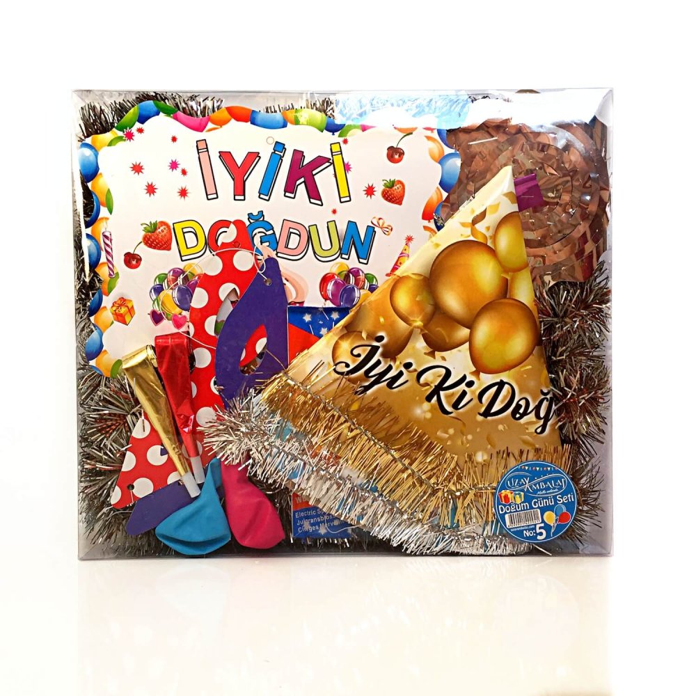 Toptan Doğum Günü Seti No:5