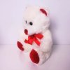 Sevimli Beyaz Peluş Ayıcık Büyük Boy 35 cm