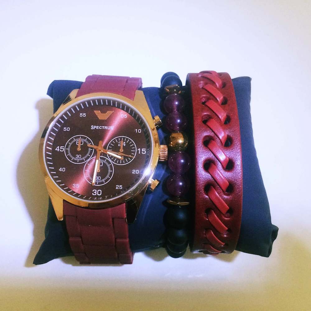 Spectrum Gold Rengi Kadran Erkek Kol Saati