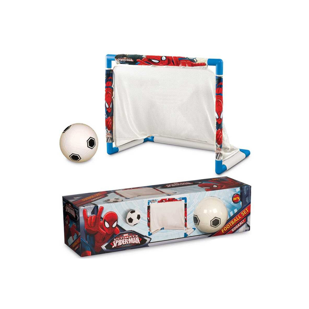 Lisanslı Spiderman Futbol Kalesi Ve Topu Oyuncak - Örümcek Adam Futbol Seti