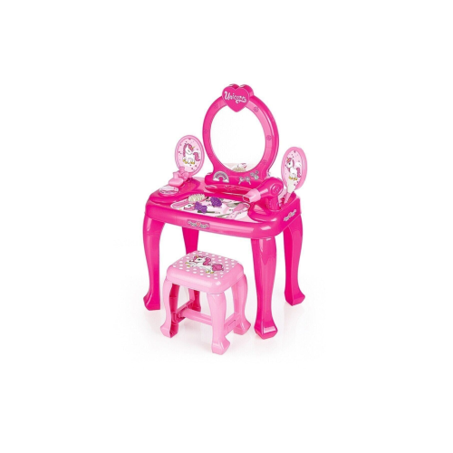 Unicorn Ayaklı Makyaj Seti ve Sandalye Seti 2561