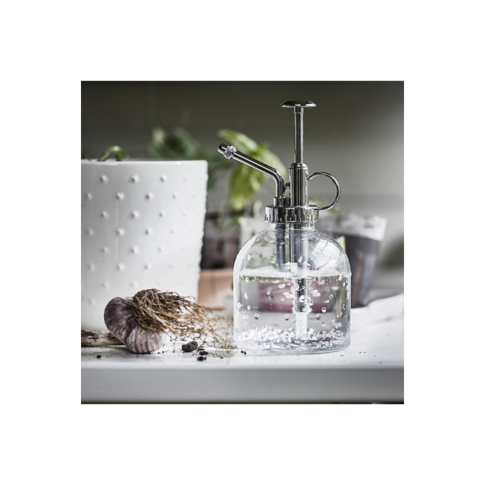 Sesamfrön 25 Cl 16 Cm Sulama Sprey Şişesi Saksı Çiçek Bitki Bahçe Cam Sulama Kabı Şişesi