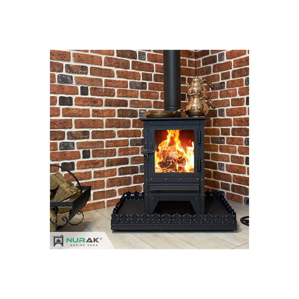 Camlı Şömine Soba