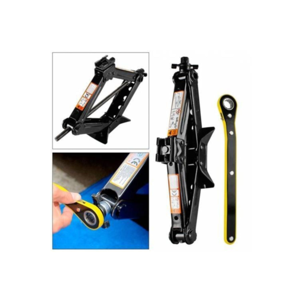 Araba Kaldırma Oto Krikosu 1,5 Ton Makas Cırcır Otomatik Krik