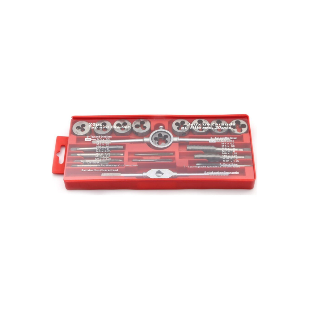 Nt Ntkt01 Kılavuz Pafta Takımı Metrik Seti 20 Parça