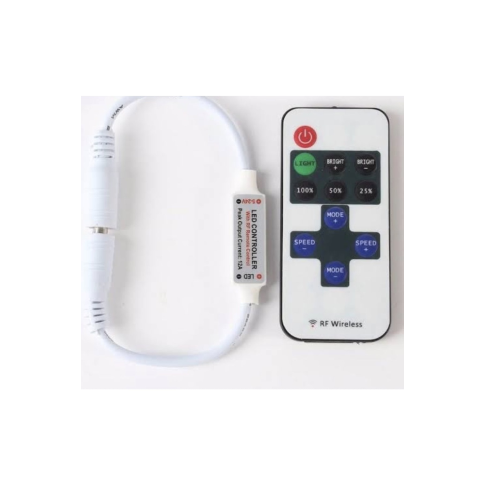 Rf Uzaktan Kumandalı Şerit Led Dimmer Led Işık Kontrolü 12v/24v