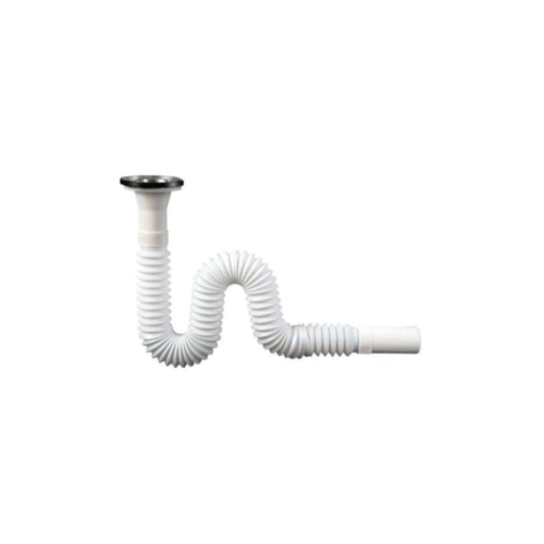 Körüklü Lavabo Sifonu Lavabo  Gider Borusu Uzun 100 Cm Hortum