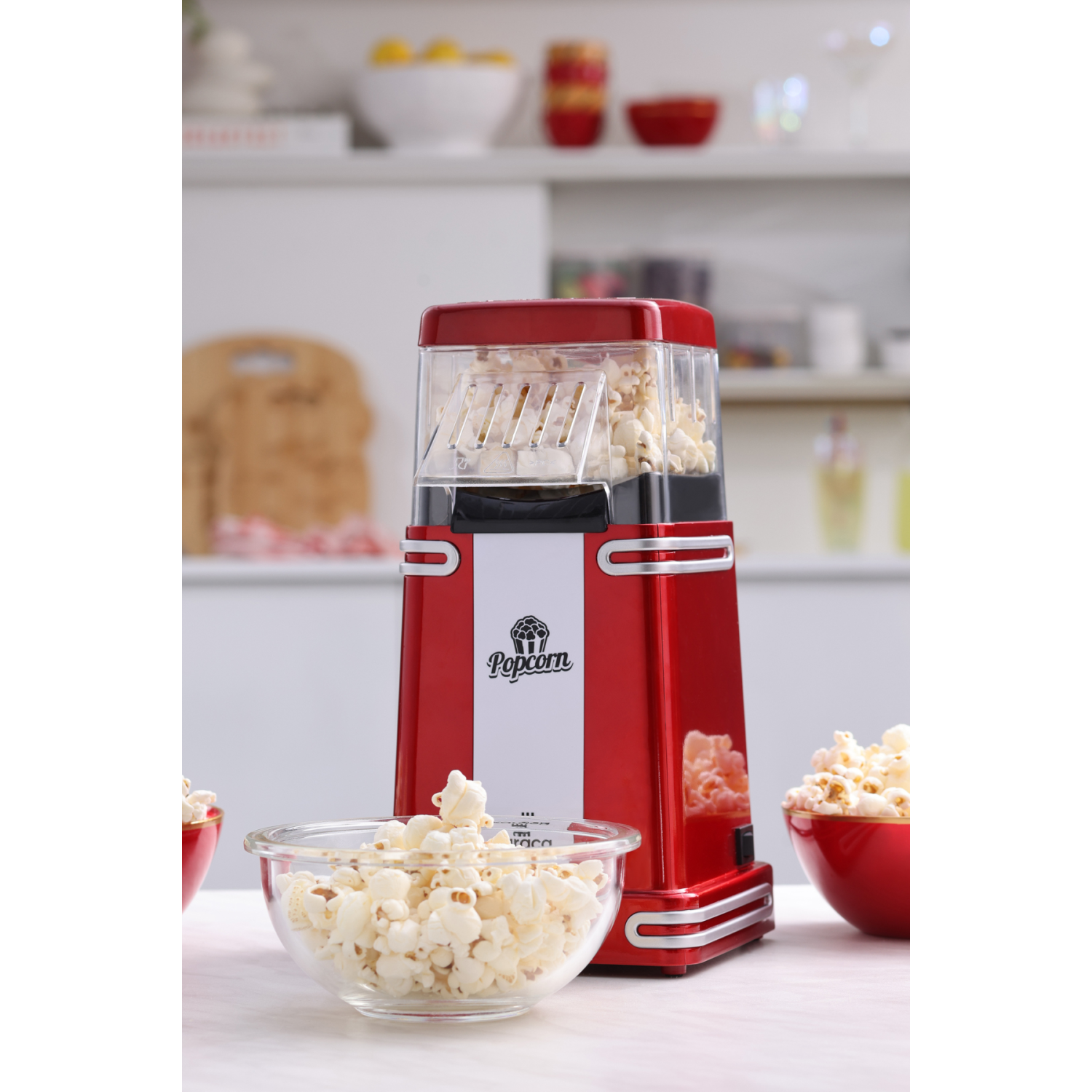 Retro Popcorn Makinesi Küçük