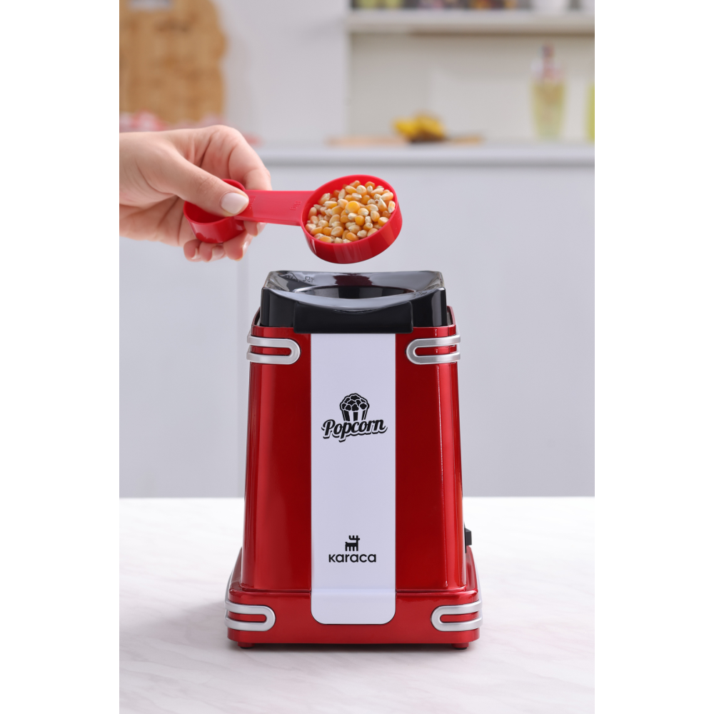Retro Popcorn Makinesi Küçük