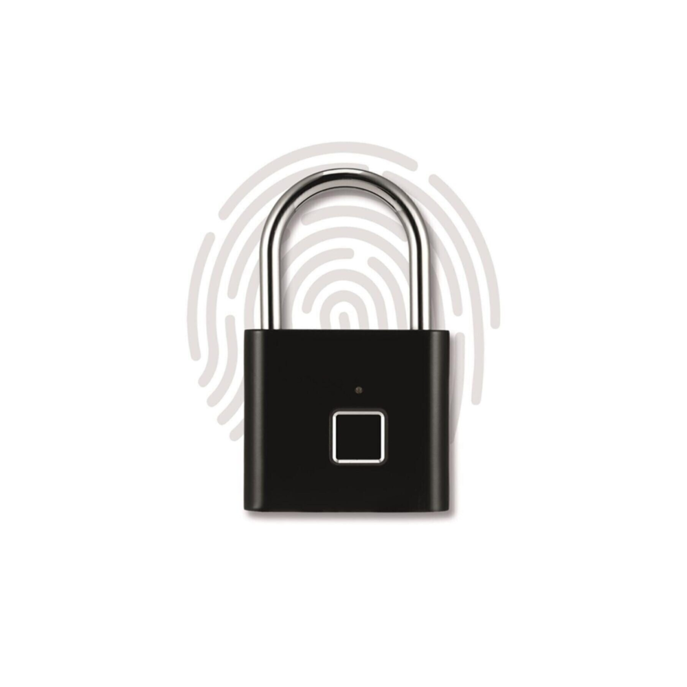 Touch Parmak Izi Okuyuculu Akıllı Kilit Siyah