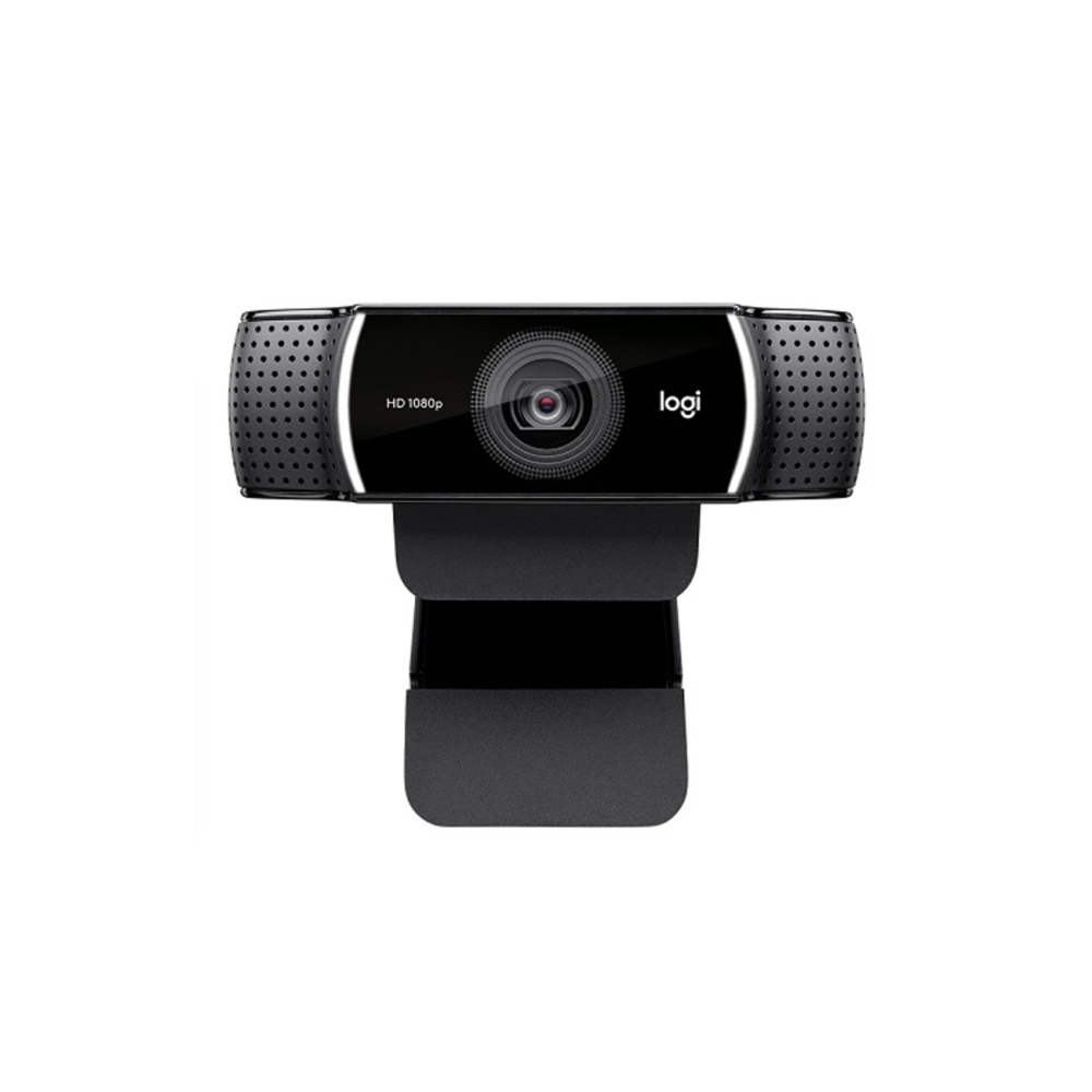 C922 Full HD 1080p Yayıncılar için Profesyonel Web Kamerası - Siyah