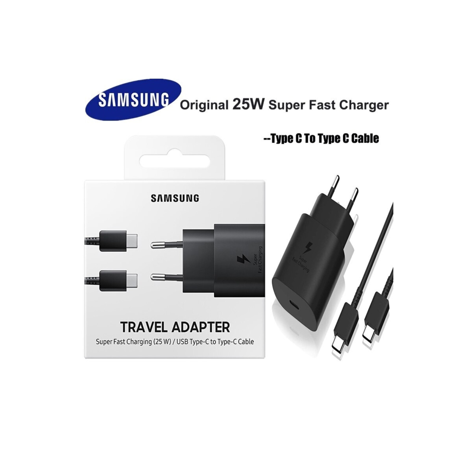 Galaxy S21 Fe 5g Hızlı Şarj Aleti 25w Type-c Çıkışlı Şarj Cihazı