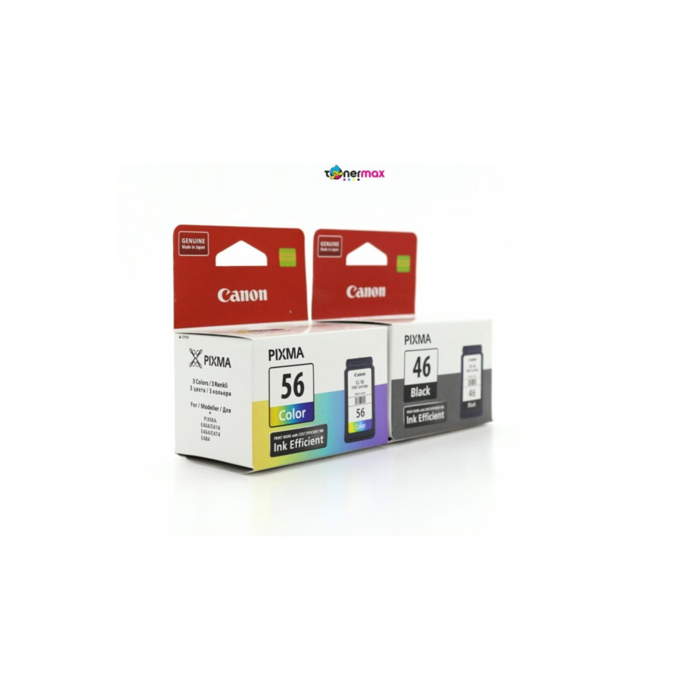 Pg-46 /cl-56 Pixma E404/e414/e464/e484 Siyah Ve Renkli Kartuş