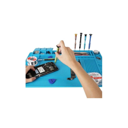 S160 Isıya Dayanıklı Silikon Ped Mıknatıslı Tamir Pedi 45x30cm