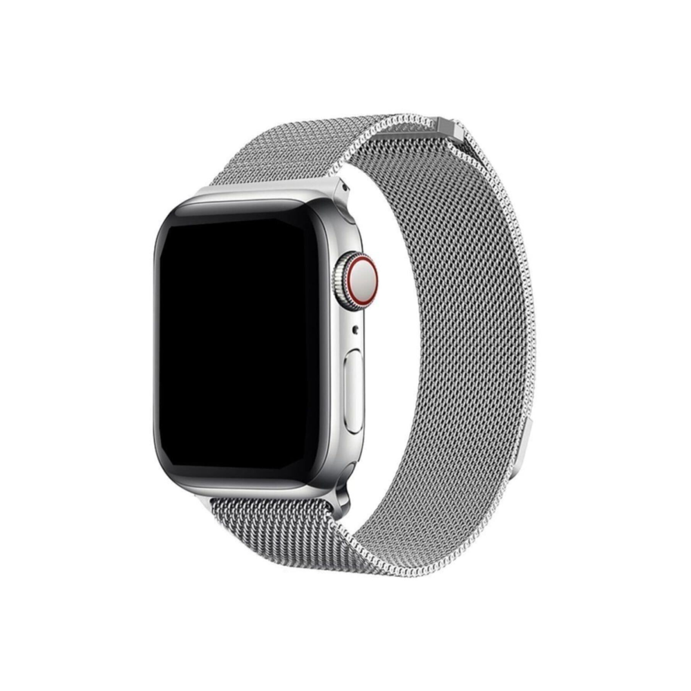 Apple Watch 2 3 4 5 6 42 Mm 44 Mm Hasır Örgü Metal Milano Kordon