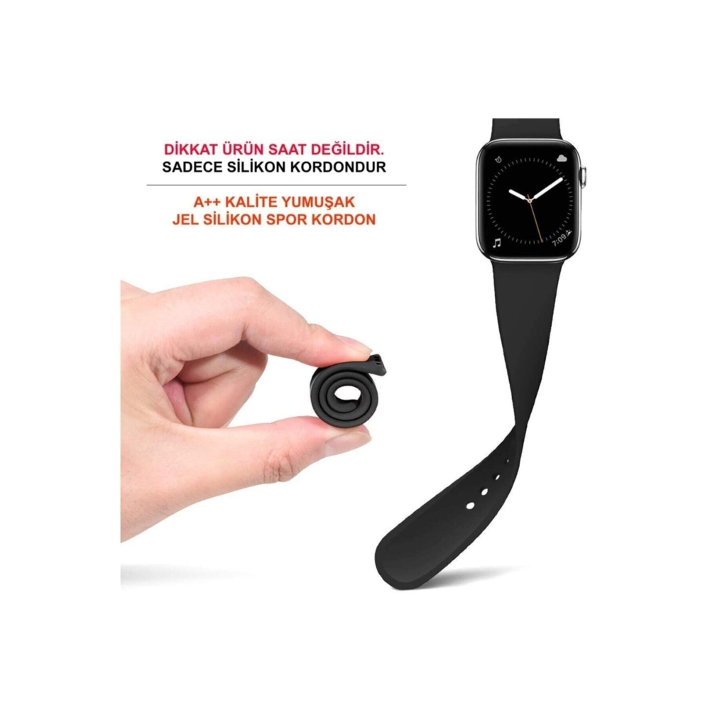 Apple Watch 2 3 4 5 6 42 Mm 44 Mm Hasır Örgü Metal Milano Kordon