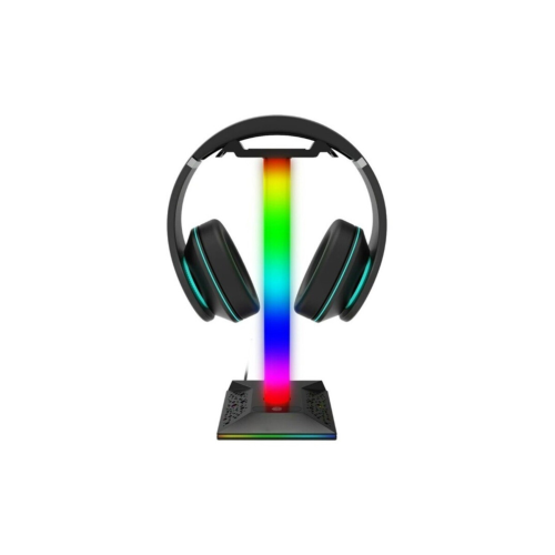 Gaming Rgb Kulaklık Standı Stant Gamer Led’li Usb Girişli