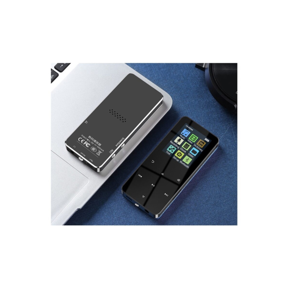 Bluetooth Mp3-mp4 Player Ses Kayıt Ve Hoparlör Çalar Fm Radyolu Şarjlı Dahili 8gb