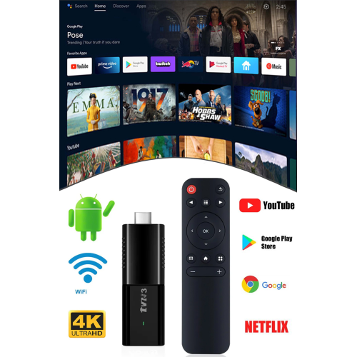 Ultra Hd Android Tv Box 4k Android Tv Tv Box Tv Stick Medya Oynatıcı Smart Tv Wifi
