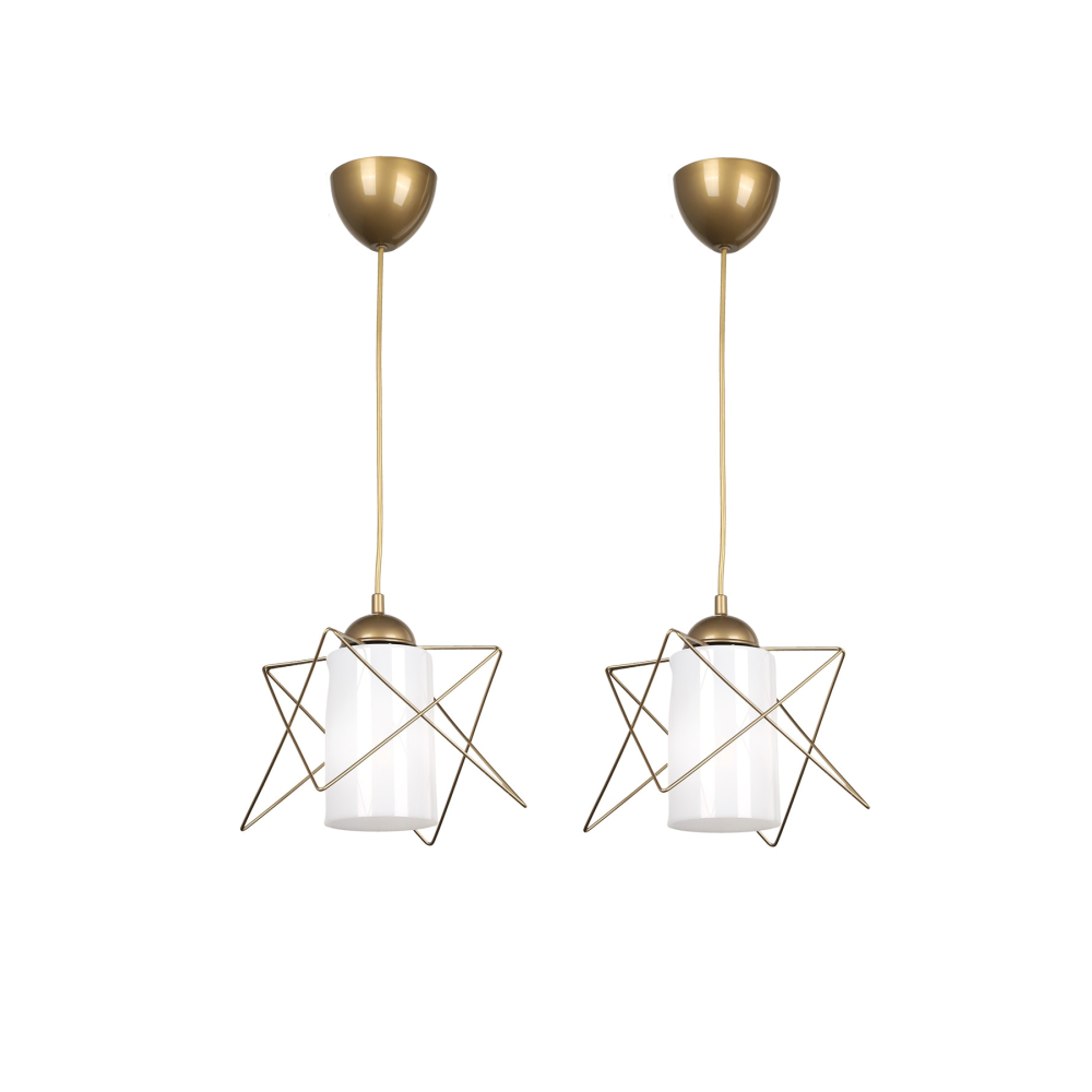 2 Adet Modes Tekli Eskitme-beyaz Akrilik