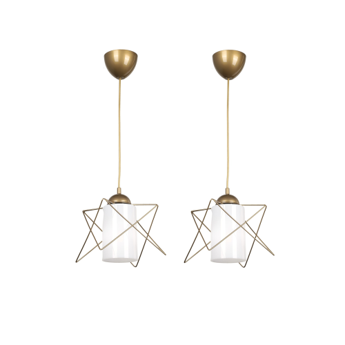 2 Adet Modes Tekli Eskitme-beyaz Akrilik