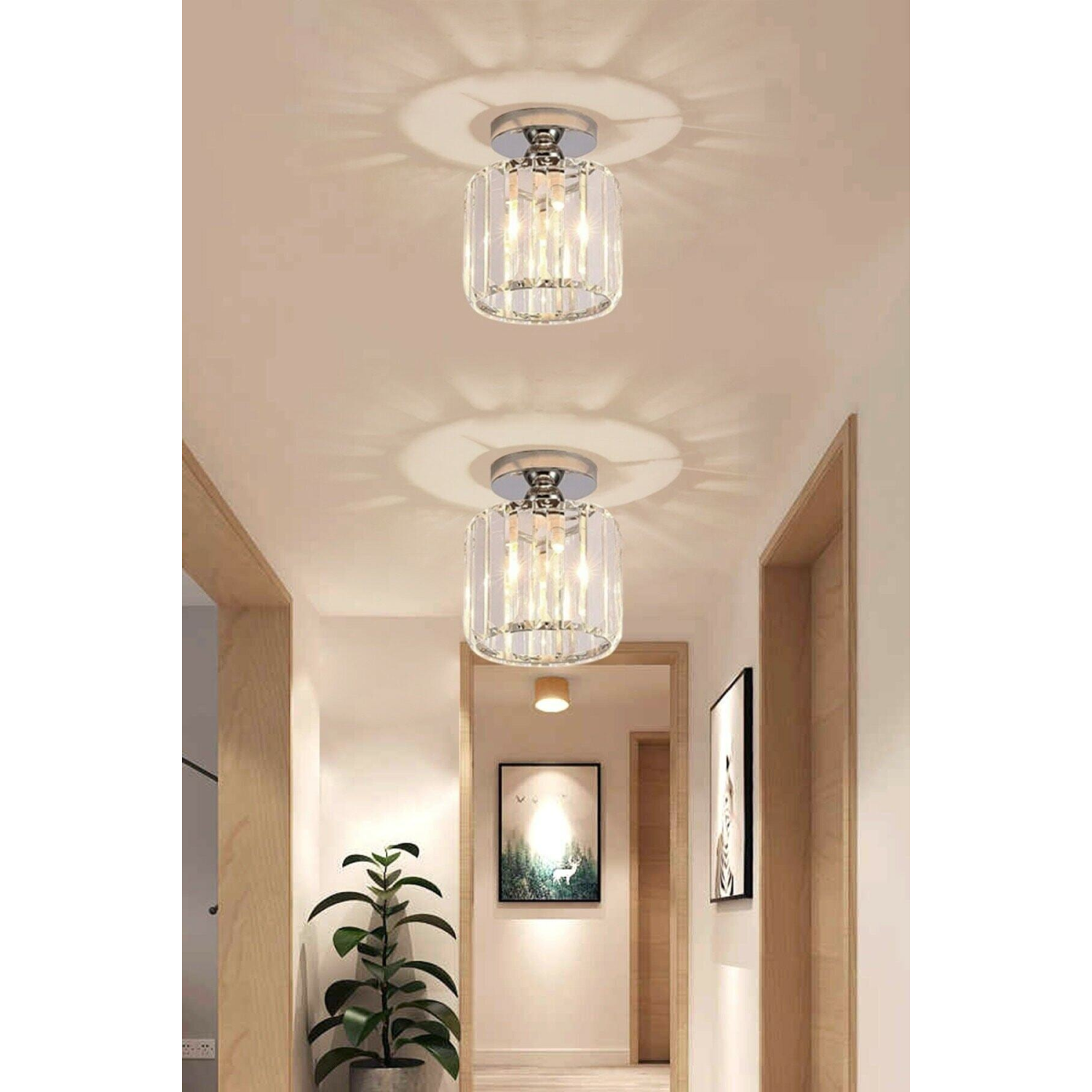 Luxury Kristal Plafonyer Avize