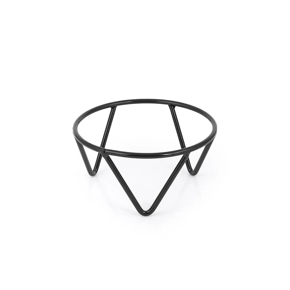 Lüks Metal Ayak, Dekoratif Pasta Kek Meyve Sunumluk Servis Yükseltici, Saksialtı Fanus Ayagi