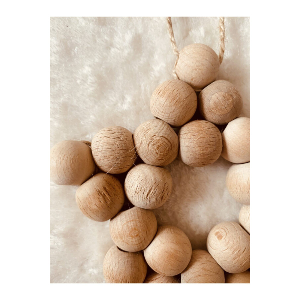 Wunpep Ahşap Yıldız Dekoratif