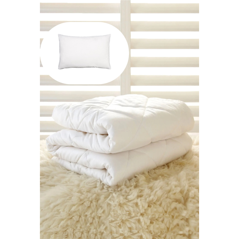 Bebek Yorganı 95x145 Cm + 1 Adet Bebek Yastığı