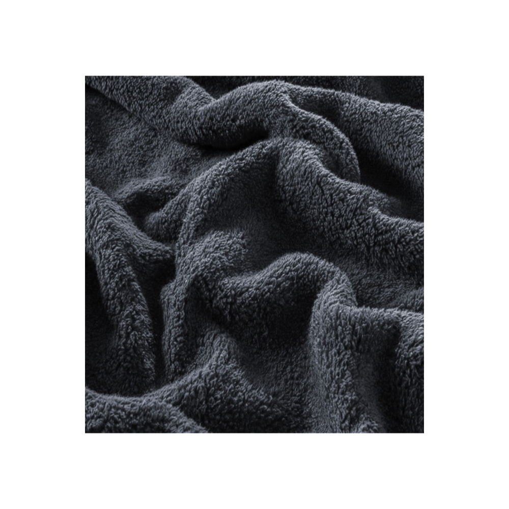 Antrasit Wellsoft Tv Battaniye 100x170 cm Füme