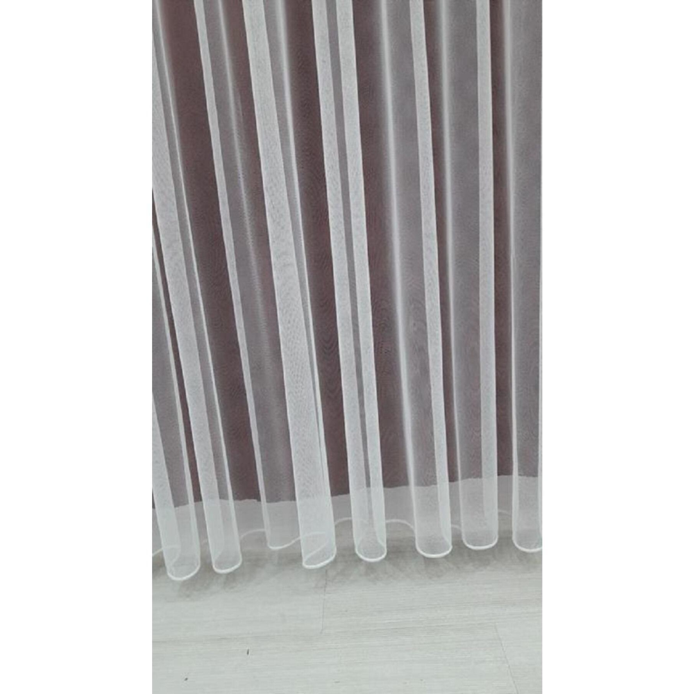 Düz Kurşunlu Salon Ve Misafir Odalarına Uygun Grek Tül Perde