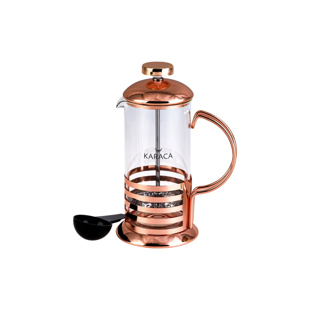 Coffee Bean French Press Bronze Linear 350 ml