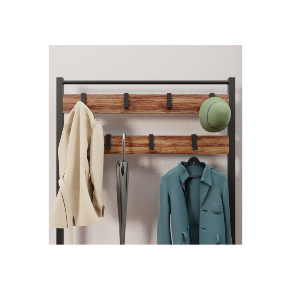 - Metal Portmanto, Elbise Askılığı, Vestiyer, Ayakkabılık