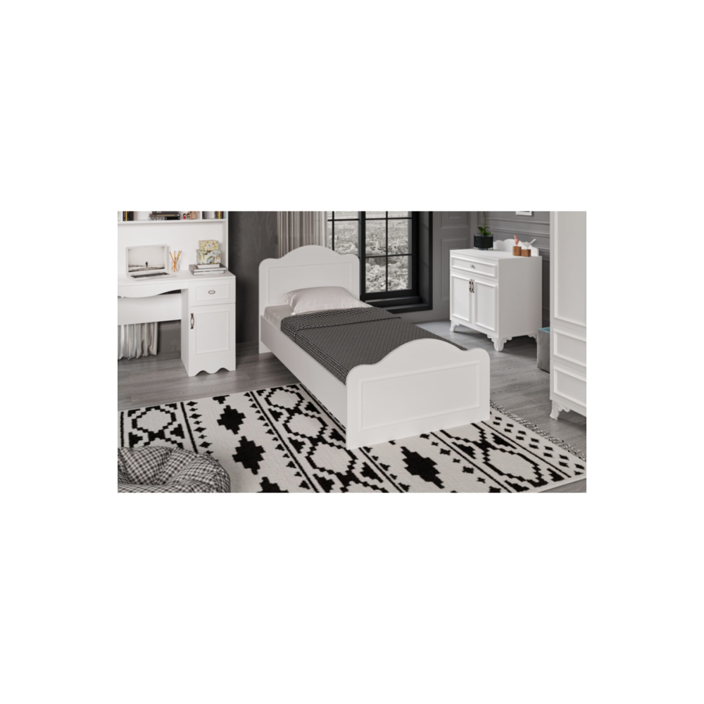 %100 Mdf Alessa Çocuk Odası Beyaz