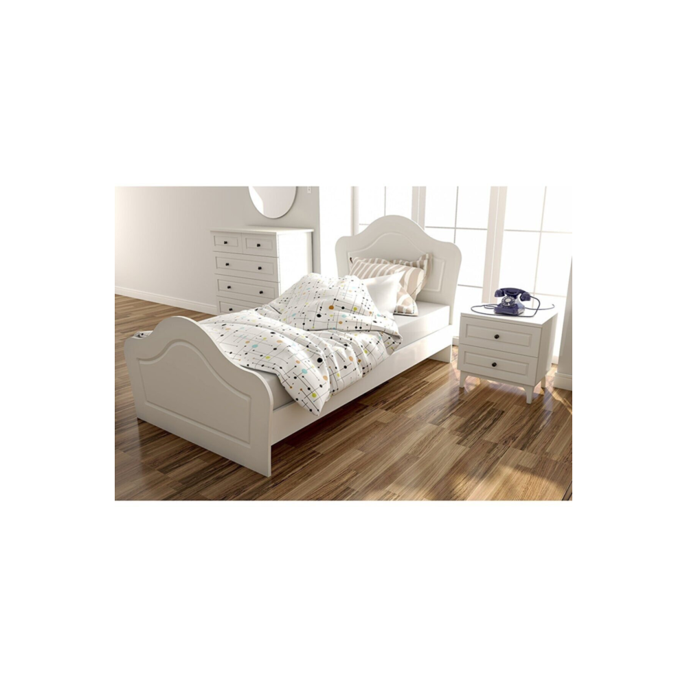 Beyza Country Genç Odası Takımı (GARDIROP KARYOLA KOMODİN)