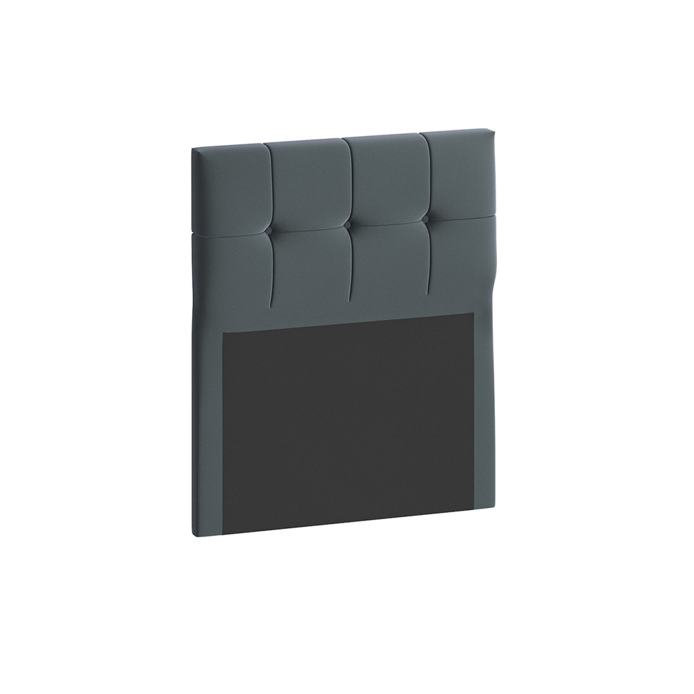 Helena Baza Başlığı 90x100 Cm Antrasit Renk Tek Kişilik