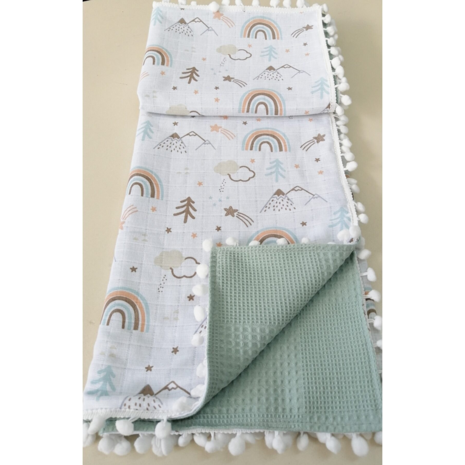 Müslin Pike Örtü 110x100 Ölçülerinde