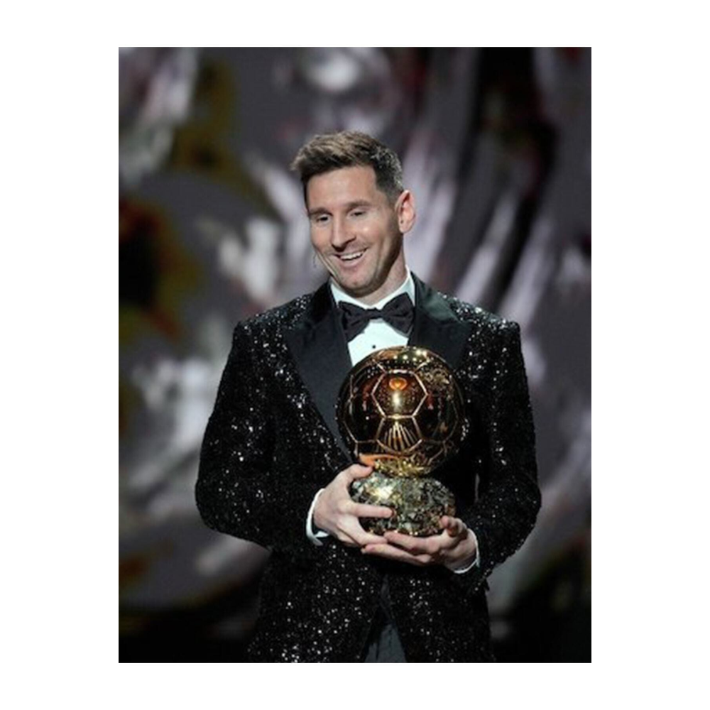 Fıfa Ballon D'or Maketi Orjinal Gold Kaplama 20 Cm