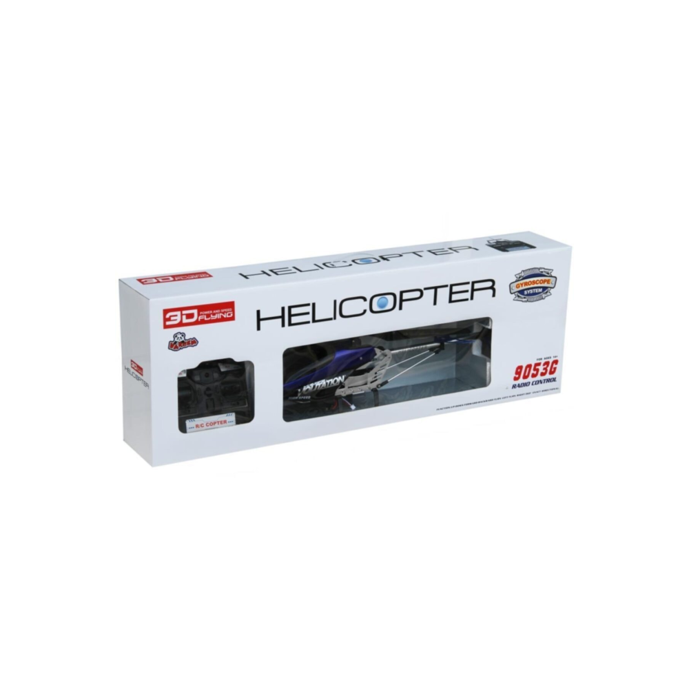 Uzaktan Kumandalı Helikopter 68 cm 3,5 Ch Gyro Büyük Boy Helikopter 9053 g
