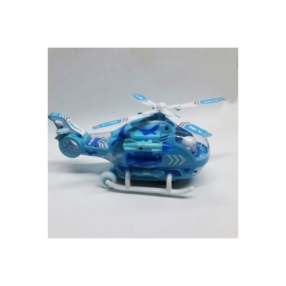 Işıklı Ve Müzikli Eğlendirici Çok Hareketli Show Helikopter 25x11 Cm - Oyuncak Helikopter