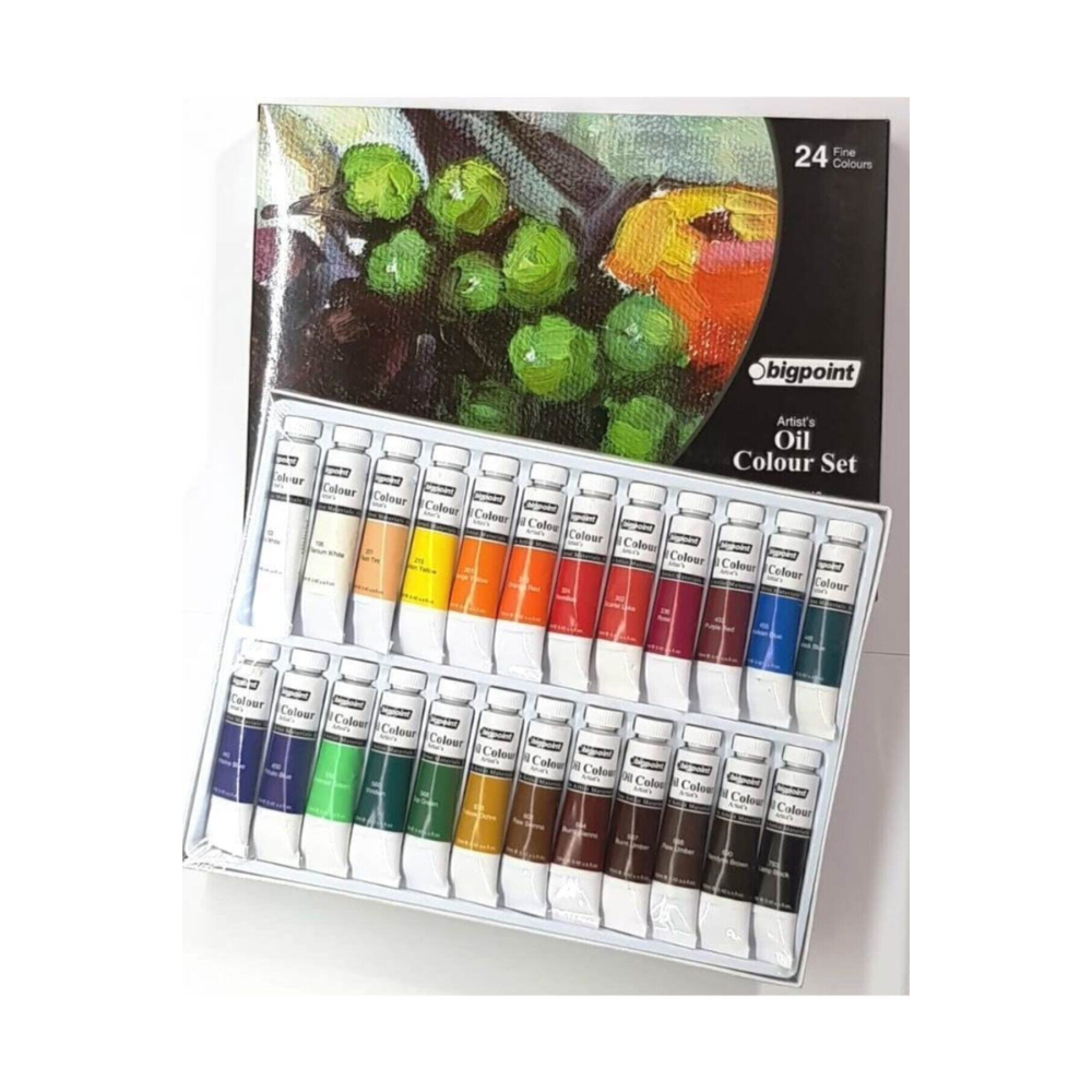 Yağlı Boya Seti 12 ml Tüp X 24 Renk