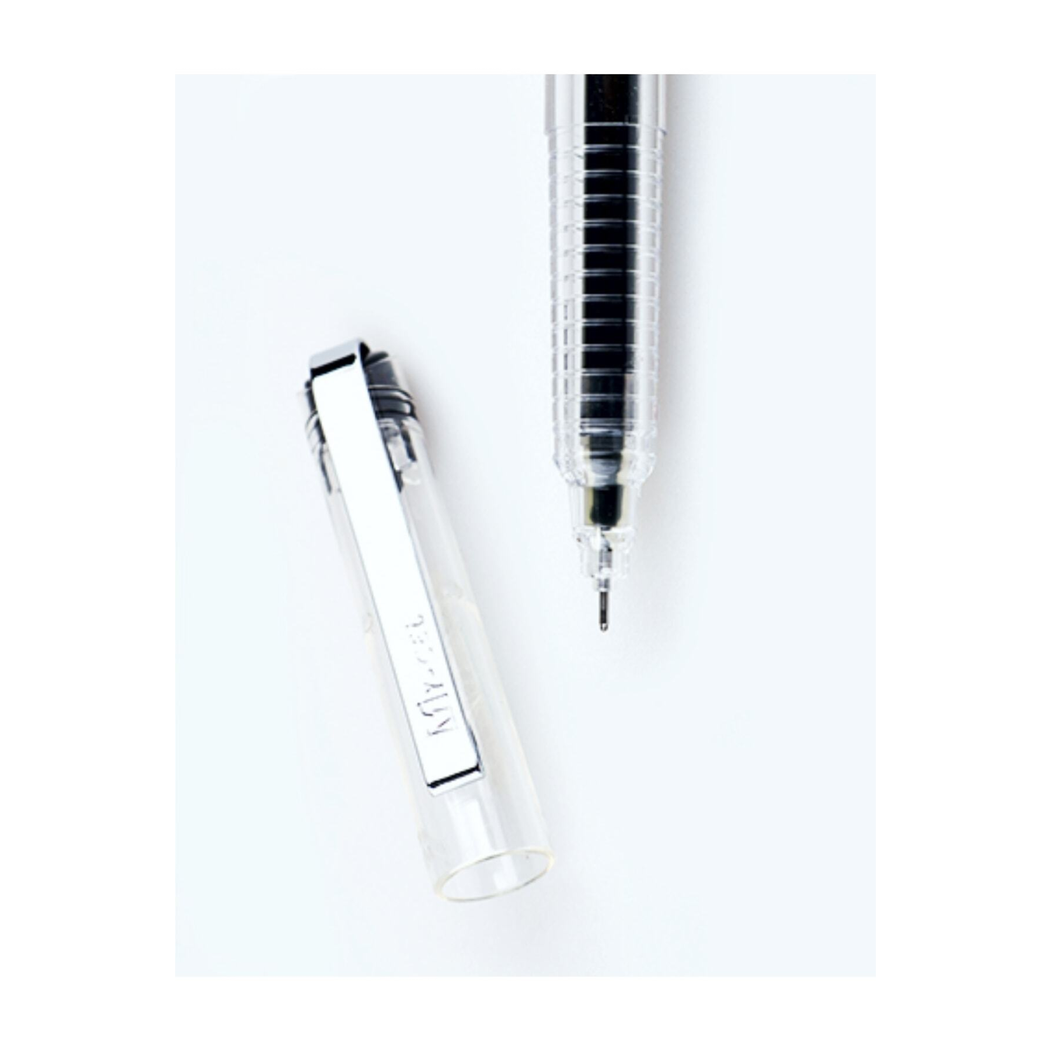 My-jel 0.5 mm Iğne Uçlu Pilot Kalem Bu?yu?k Boy Metal Klips Kapak