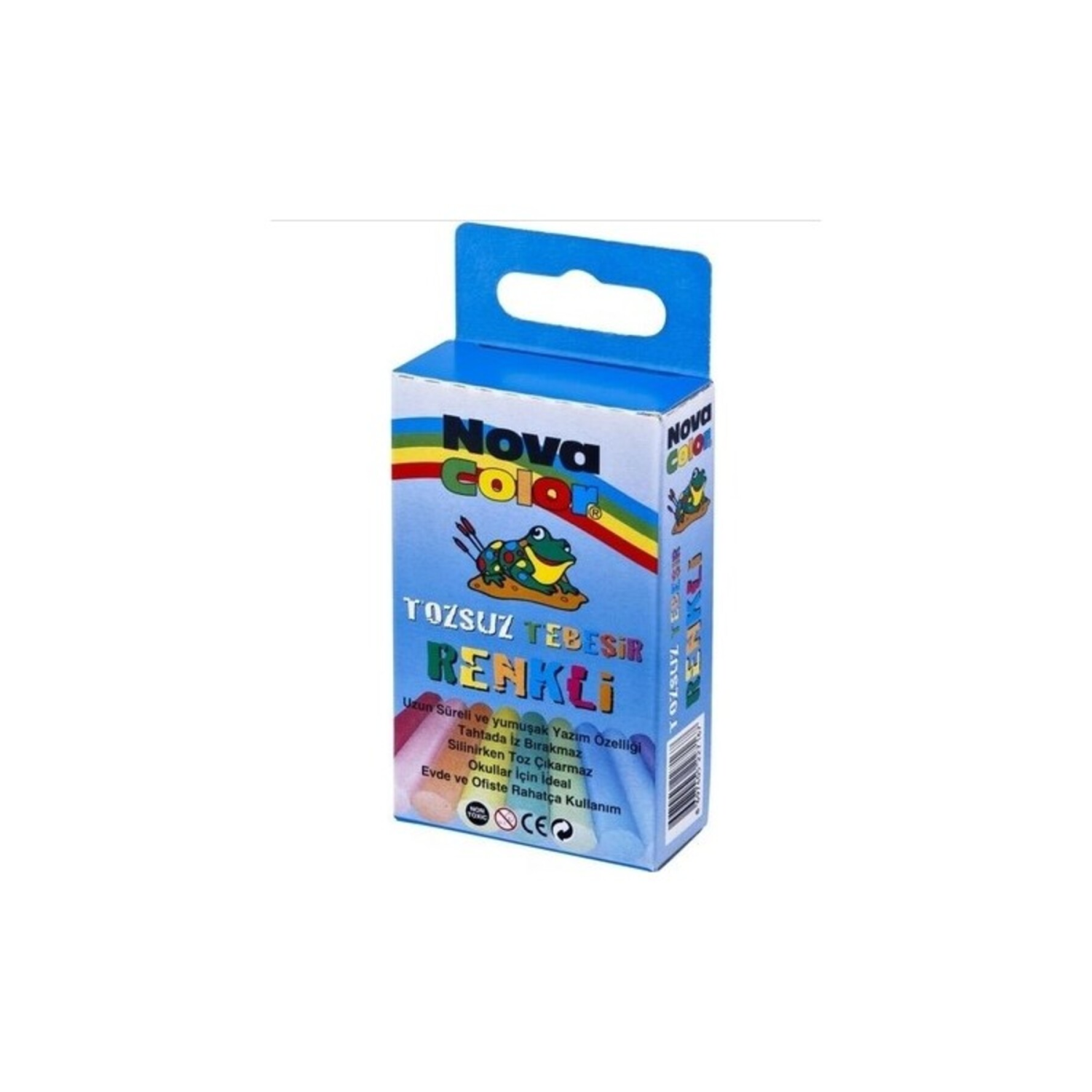 Color Tebeşir 10 Lü Renkli