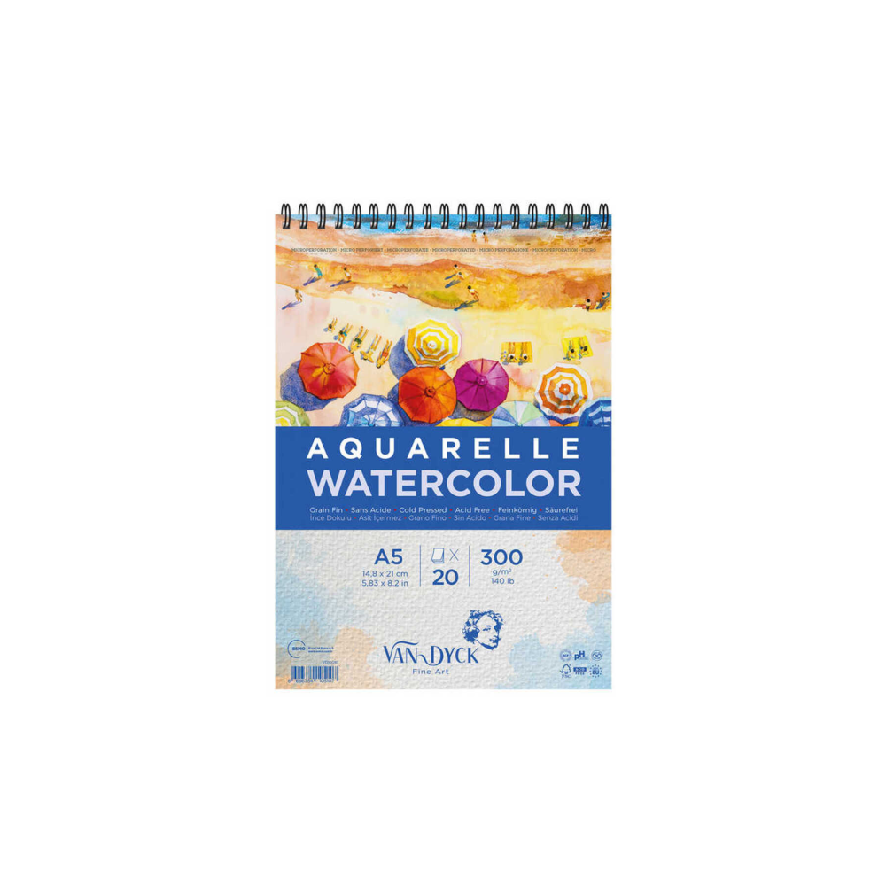 Suluboya Blok A5 300gr 20 Yaprak